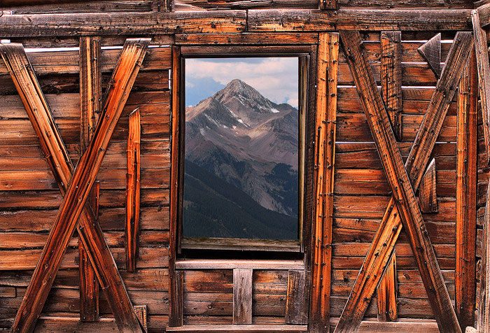 Wilson Peak from Alta